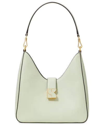 Kate Spade New York Dakota Smooth Leather Hobo Bag In Green