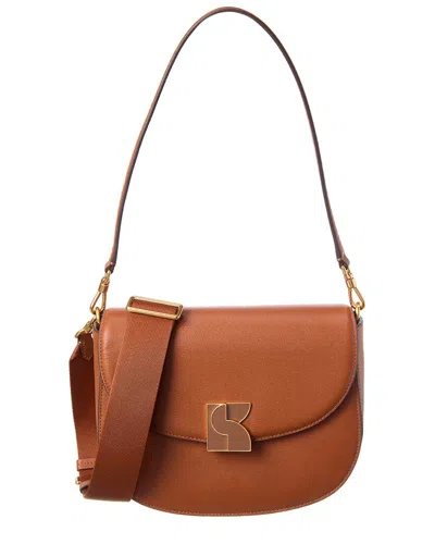 Kate Spade New York Dakota Textured Leather Medium Saddle Bag