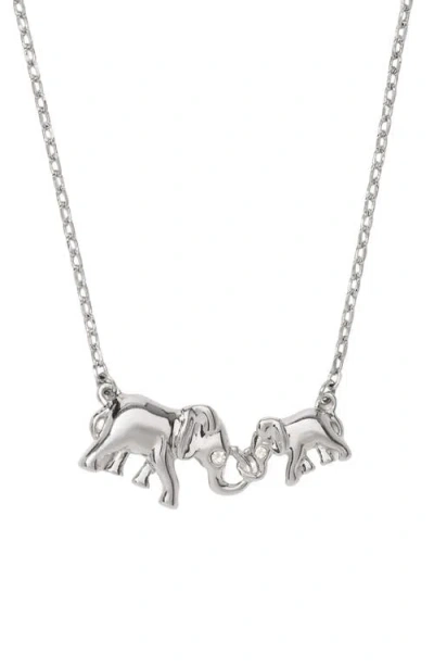 Kate Spade New York Dear Mom Pendant Necklace In Metallic