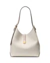 Kate Spade New York Deco Color Blocked Pebbled Leather Medium Shoulder Bag In Brown