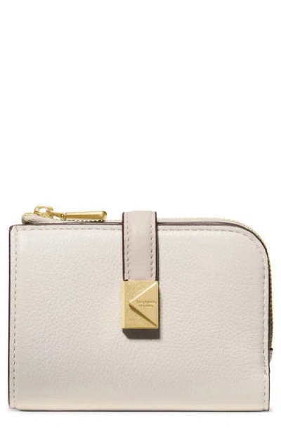 KATE SPADE KATE SPADE NEW YORK DECO COLORBLOCK PEBBLE LEATHER BIFOLD WALLET