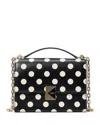 Kate Spade New York Deco Dot Chain Strap Shoulder Bag In Black Multi