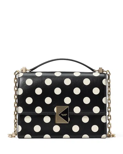 Kate Spade New York Deco Dot Chain Strap Shoulder Bag In Black Multi