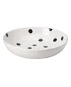 Kate Spade Deco Dot Large Low Salad Bowl In Multi