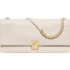Kate Spade New York Deco Fine Grain Leather Convertible Chain Shoulder Bag In Brown