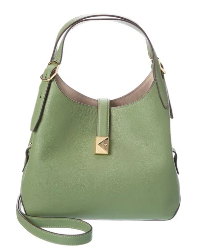 Kate Spade New York Deco Leather Crossbody Tote In Green