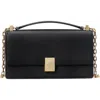 Kate Spade New York Deco Pebble Leather Convertible Crossbody Bag In Black