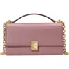 Kate Spade New York Deco Pebble Leather Convertible Crossbody Bag In Pink
