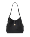 Kate Spade New York Deco Pebbled Leather Medium Shoulder Bag In Black