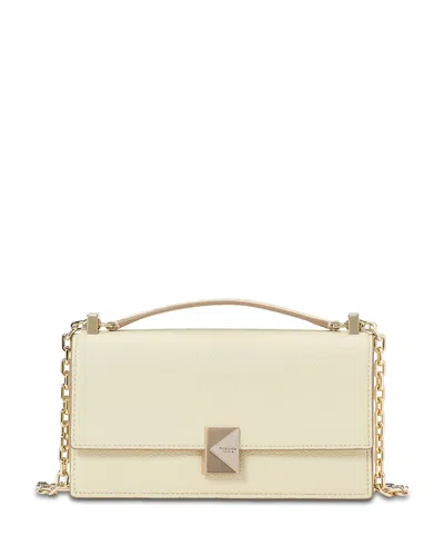 Kate Spade New York Deco Pebbled Leather Mini Flap Chain Crossbody