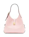 Kate Spade New York Deco Pebbled Leather Shoulder Bag In Pastry Pink