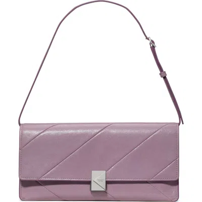 Kate Spade New York Deco Pieced Glazed Leather Shoulder Bag