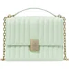 Kate Spade New York Deco Quilted Leather Convertible Crossbody Bag In Pistachio Ice