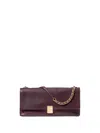 Kate Spade New York Deco Fine Grain Leather Convertible Chain Shoulder Bag In Brown