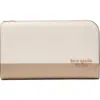 KATE SPADE KATE SPADE NEW YORK DEVIN COLORBLOCK SAFFIANO LEATHER BIFOLD WALLET