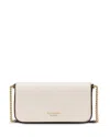 Kate Spade New York Devin Colorblocked Saffiano Leather Flap Chain Wallet In Timeless