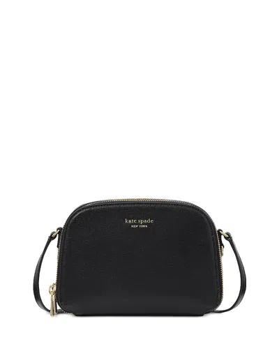 KATE SPADE KATE SPADE NEW YORK DEVIN MINI SAFFIANO LEATHER DOUBLE ZIP DOME CROSSBODY