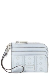 Shop Kate Spade New York Devin Pointelle Crossgrain Leather Card Case
