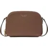 Kate Spade New York Devin Saffiano Leather Double Crossbody Bag In Incense