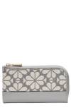 Kate Spade New York Devin Spade Floral Jacquard Bifold Wallet