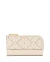 Kate Spade New York Devin Spade Flower Jacquard Small Slim Bifold Wallet