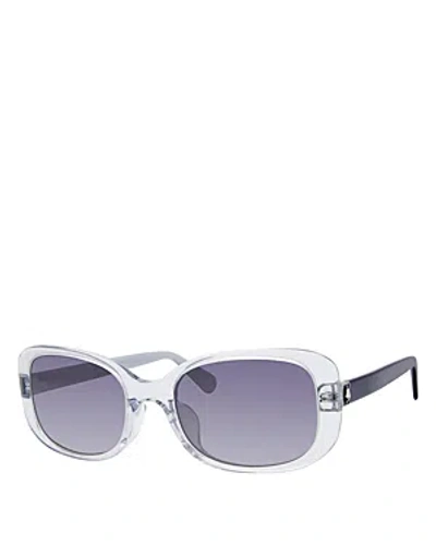Kate Spade New York Dionna Rectangular Sunglasses, 52mm In Purple