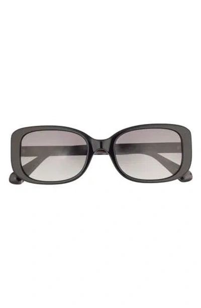 Kate Spade New York Dionnas 52mm Rectangular Sunglasses In Black
