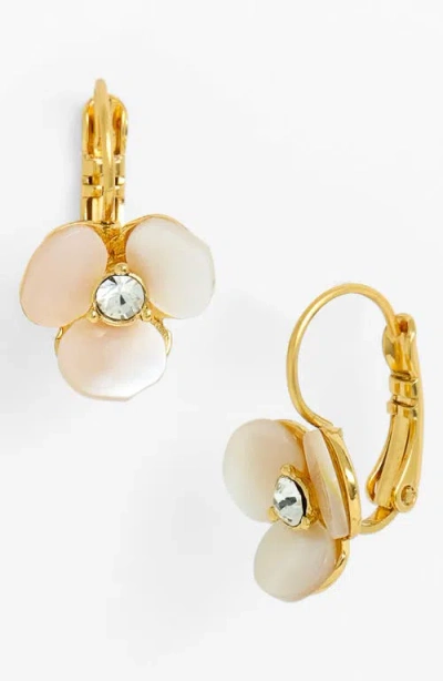 KATE SPADE KATE SPADE NEW YORK DISCO PANSY DROP EARRINGS