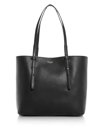 Kate Spade New York Do It All Large Leather Tote In Black