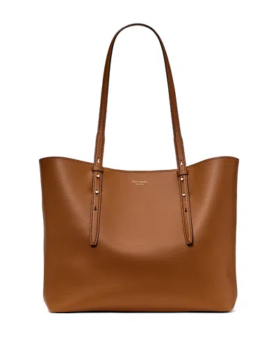 Kate Spade New York Do It All Large Leather Tote In Brown