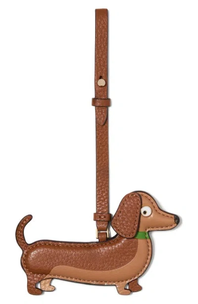 Kate Spade New York Dog Dangle Bag Charm In Brown