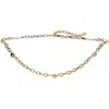Kate Spade New York Domed Spade Chain Belt In Gold