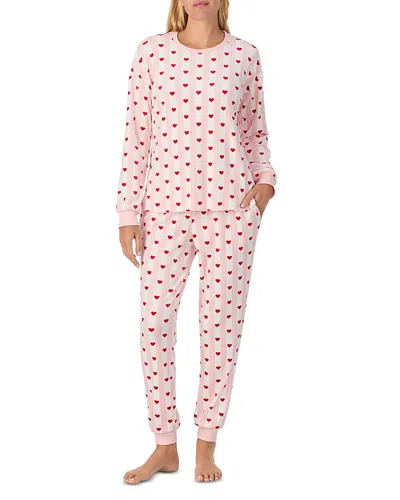 KATE SPADE KATE SPADE NEW YORK DOT PRINT LONG PAJAMA SET
