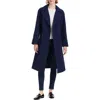 Kate Spade New York Double Breasted Trench Coat In Planetary Navy