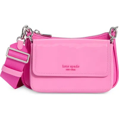 Kate Spade New York Double Up Patent Leather Crossbody Bag