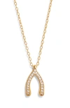 Kate Spade New York Dream Big Pendant Necklace In Gold