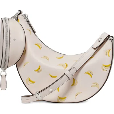 Kate Spade New York Duo Pebble Leather Crossbody Bag In Blue