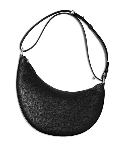 Kate Spade New York Duo Pebbled Leather Crossbody In Black