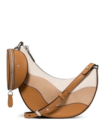 Kate Spade New York Duo Wavy Crossbody Bag In Brown