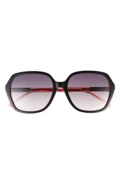 Kate Spade New York Ellery 57mm Square Sunglasses In Multi