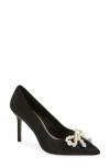 Kate Spade New York Elodie Faux Pearl Pump In Black