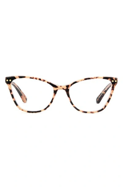 Kate Spade New York Elora 50mm Cat Eye Reading Glasses In Brown