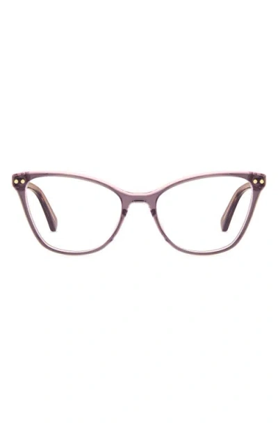 Kate Spade New York Elora 50mm Cat Eye Reading Glasses In Purple
