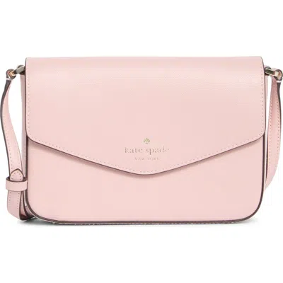 Kate Spade New York Envelope Flap Leather Crossbody Bag In White