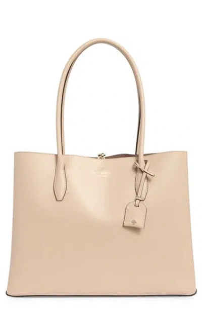 Kate Spade New York Eva Leather Tote In Brown