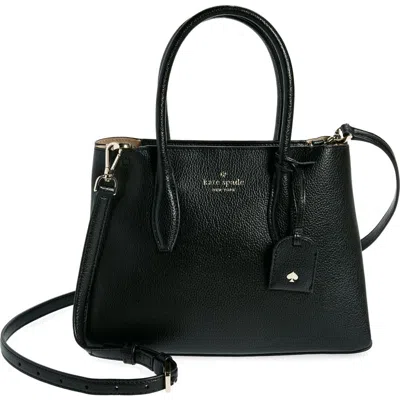 Kate Spade New York Eva Small Zip Satchel In Black