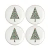 Kate Spade Evergreen 4-piece Accent Plates In Ivory
