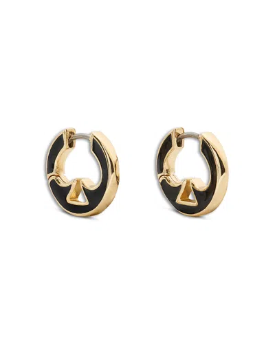 Kate Spade New York Everyday Spade Cut Out Spade Huggie Hoop Earrings In Gold