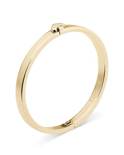 Kate Spade New York Everyday Spade Thin Bangle Bracelet In Gold