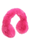 Kate Spade New York Faux Fur Ear Muffs In Pink
